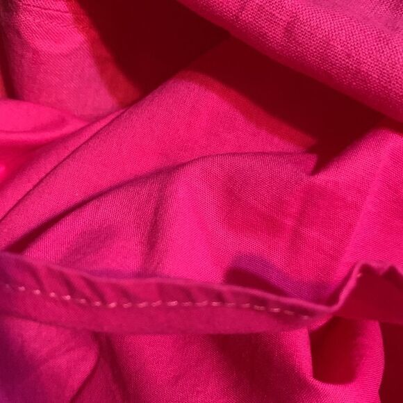 Cato Pink Linen Blend A-Line Skirt 10 - Picture 5 of 7
